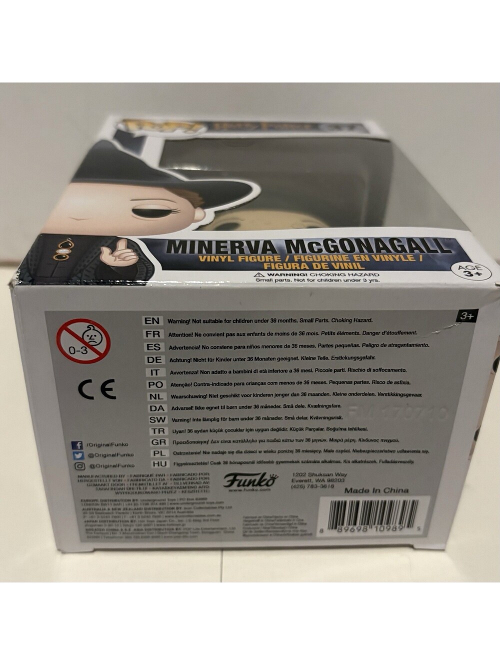 Funko Pop! Harry Potter Minerva McGonagall #37 Fantasy Vinyl Figure - Picture 5 of 5